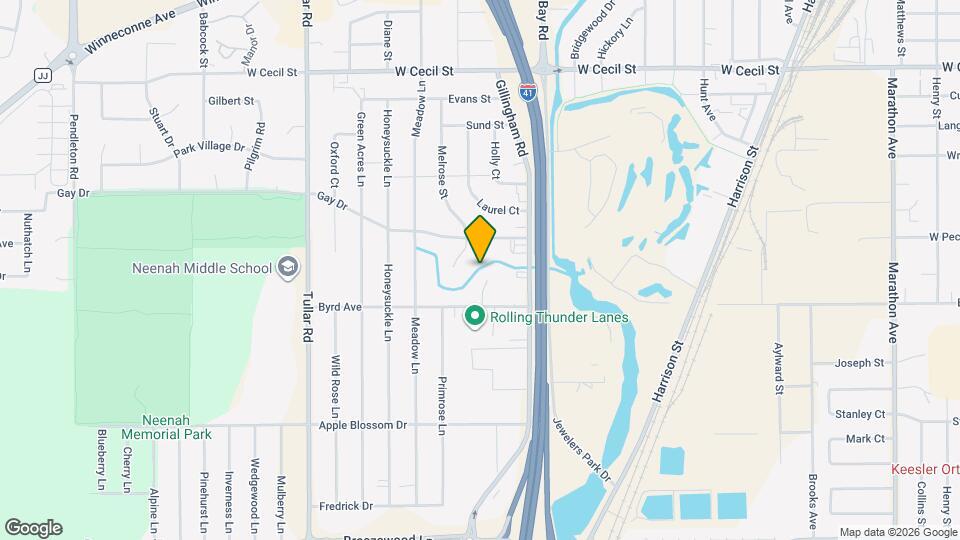1129 Primrose Ct Map and Location Details