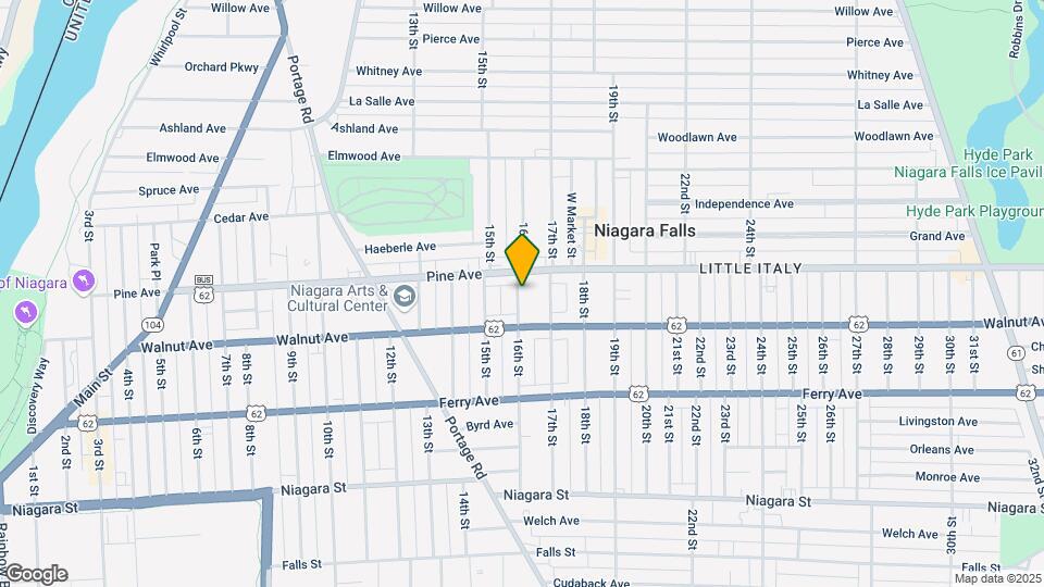 633 16th St Map and Location Details