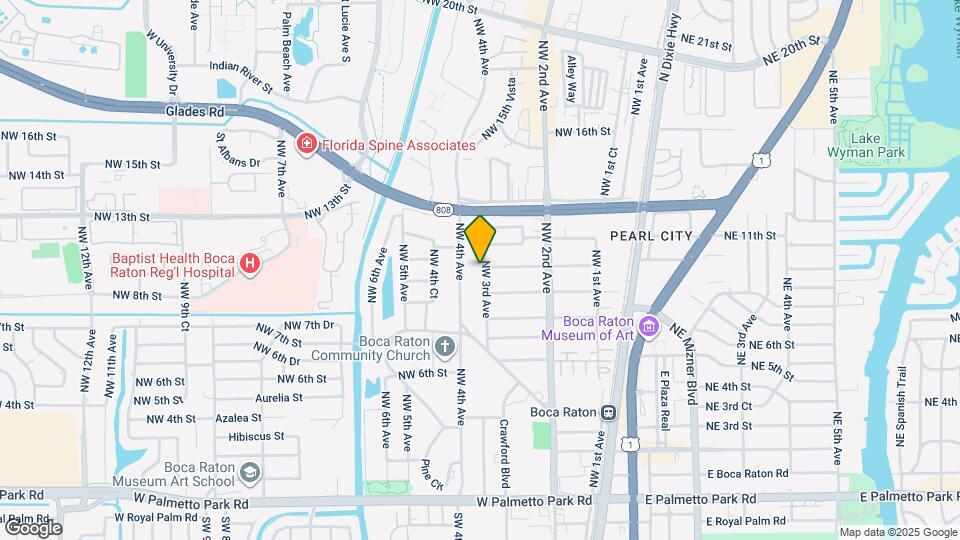 999 NW 3rd Ave Map and Location Details