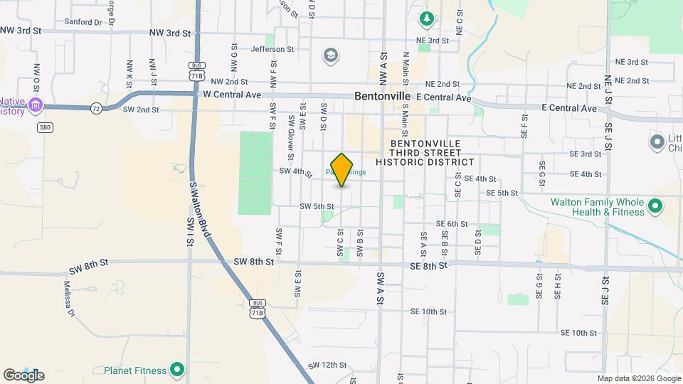 61511 SW C St Mapa y Detalles de la Ubicación