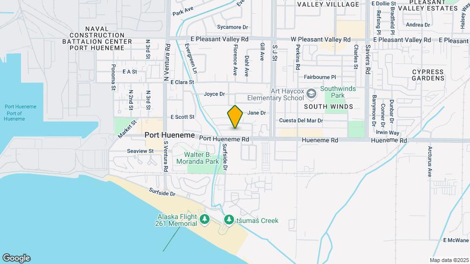 753 E Port Hueneme Rd Map and Location Details