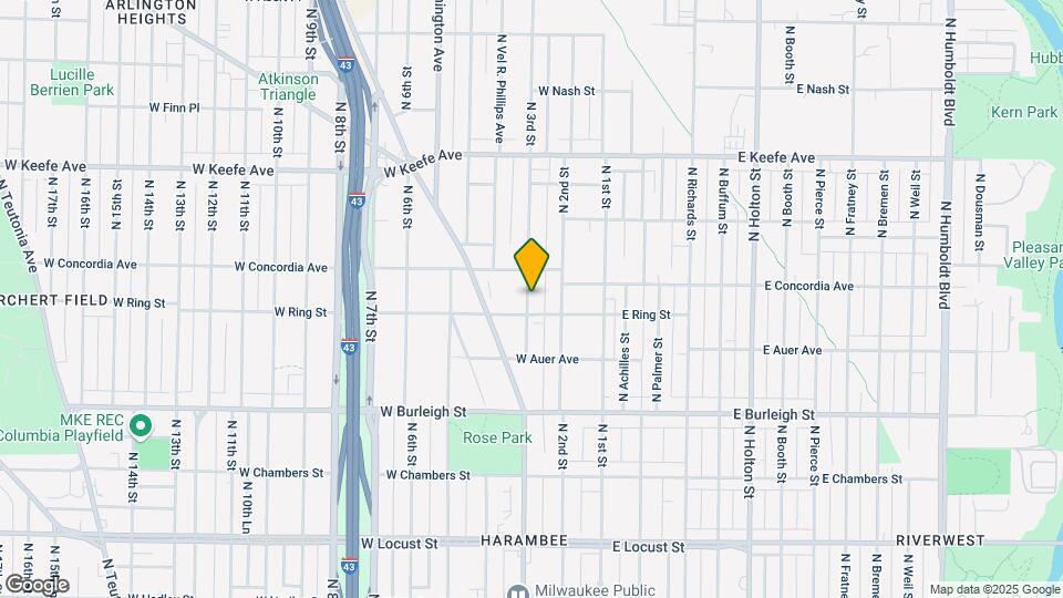 3266 N 3rd St Map and Location Details