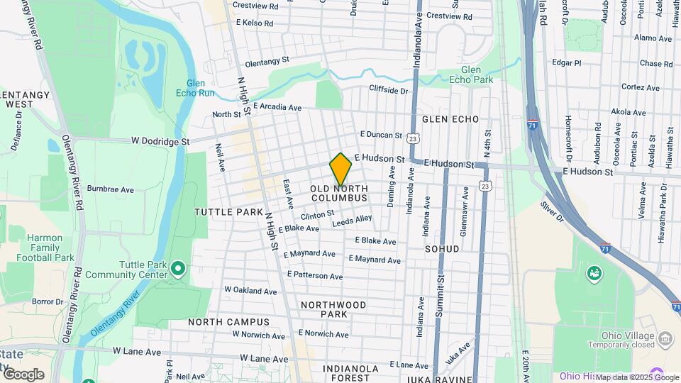 165 E Tompkins St Map and Location Details
