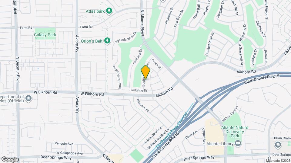 7268 Bugler Swan Way Map and Location Details