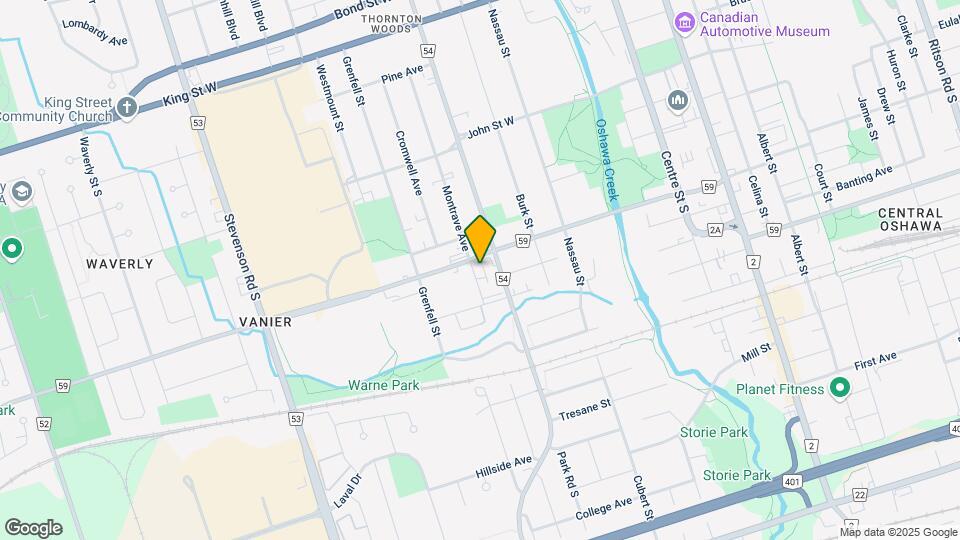 285 Montrave Av Map and Location Details