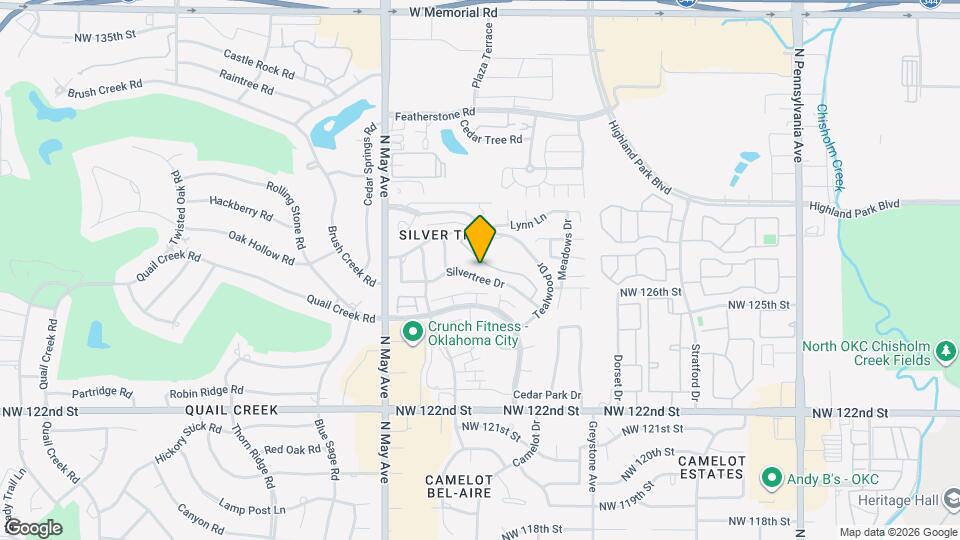 2709 Silvertree Dr Map and Location Details