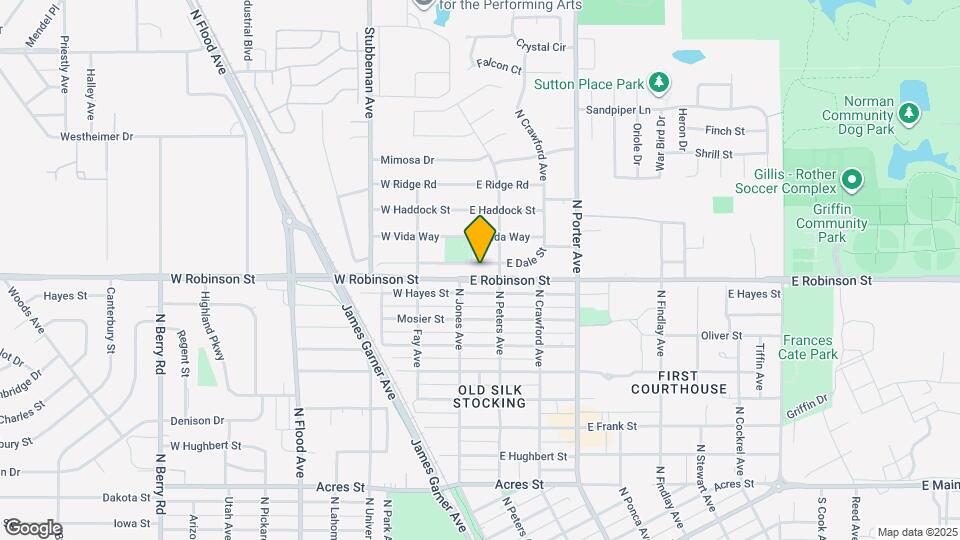 110 E Dale St Map and Location Details