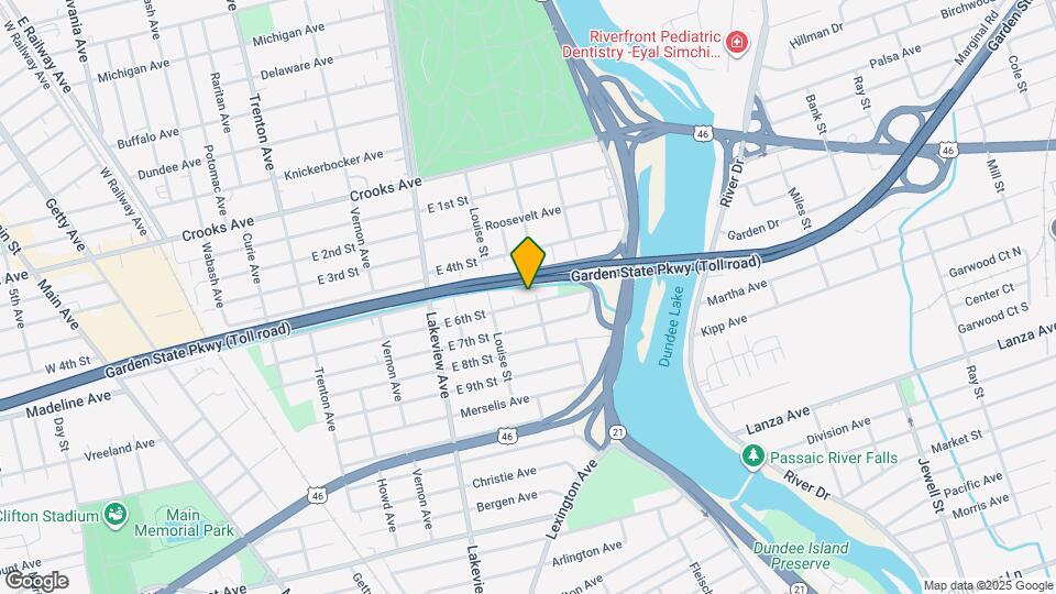 70 E 6th St Mapa y Detalles de la Ubicación