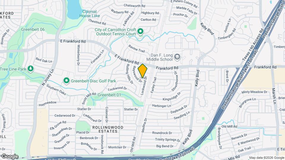 2902 Rayswood Dr Map and Location Details