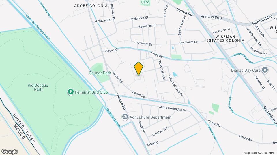 717 HC Gilbert Minjares Dr Map and Location Details