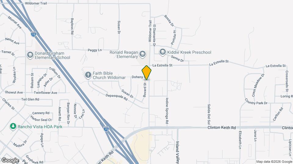 35614 Bovard St Map and Location Details