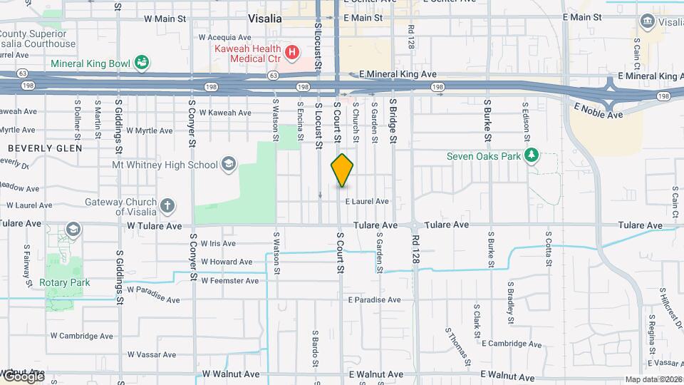 820 S Court St Map and Location Details