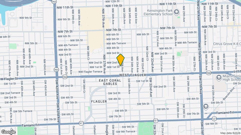 3500 NW 1st St Map and Location Details