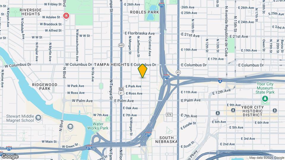 2301 N Jefferson St Map and Location Details