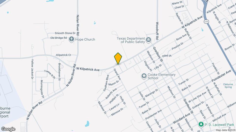 1911 Joslin St Map and Location Details