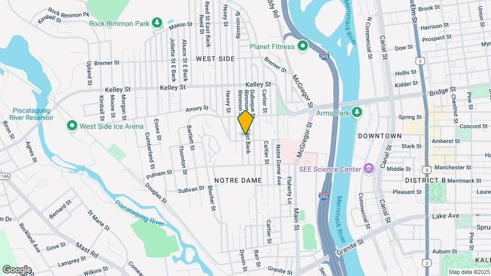 355 Rimmon St Map and Location Details