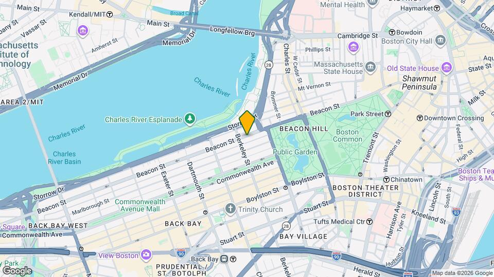 137 Beacon St, Unit 4 Map and Location Details