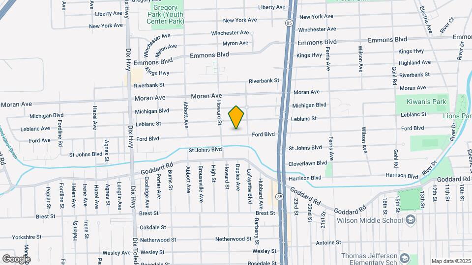 1540 Ford Blvd Mapa y Detalles de la Ubicación