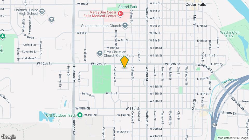 931 W 13th St, Unit 931 W 13th Map and Location Details
