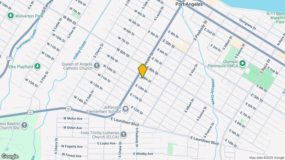 216 E 9th St Map and Location Details