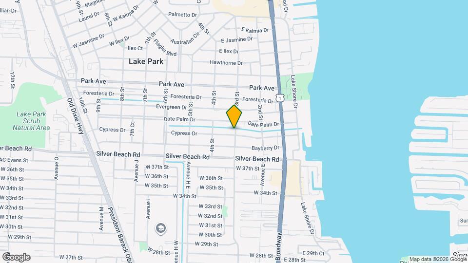 305 3rd St Map and Location Details