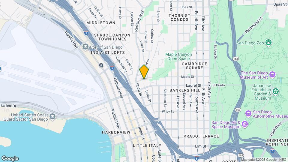 2527 Union St, Unit House Map and Location Details