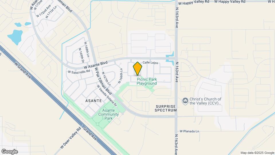 16561 W Cielo Grande Ave Map and Location Details