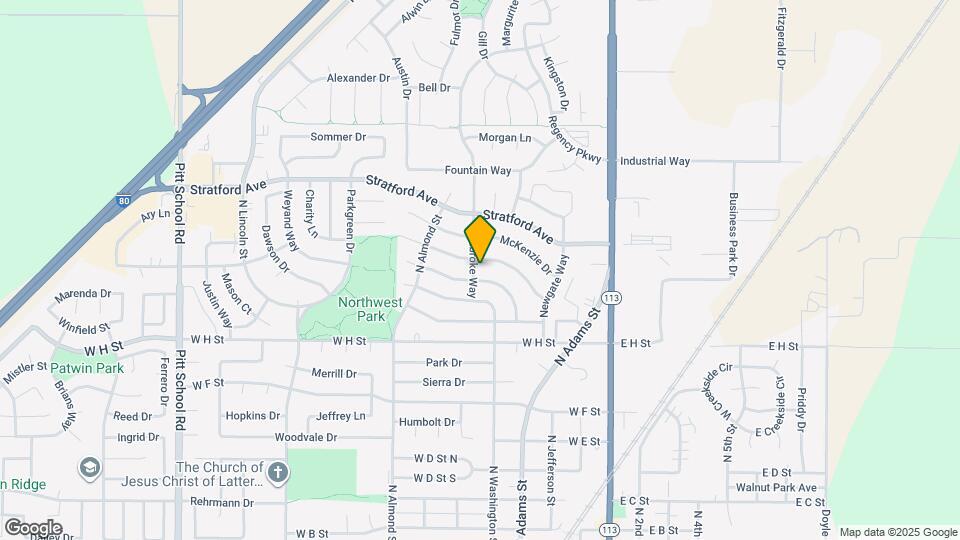 950 Pembroke Way Map and Location Details