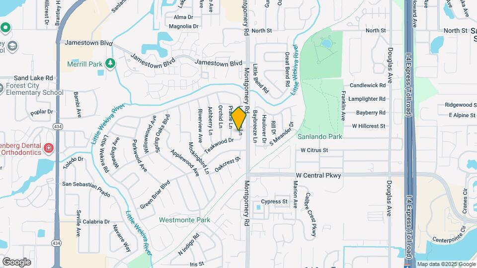 606 Lakespur Ln Map and Location Details