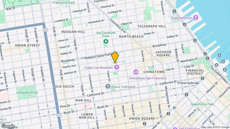 1301 Mason St Map and Location Details