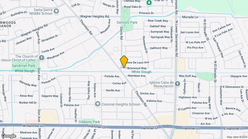1422 Briarwood Way Mapa y Detalles de la Ubicación