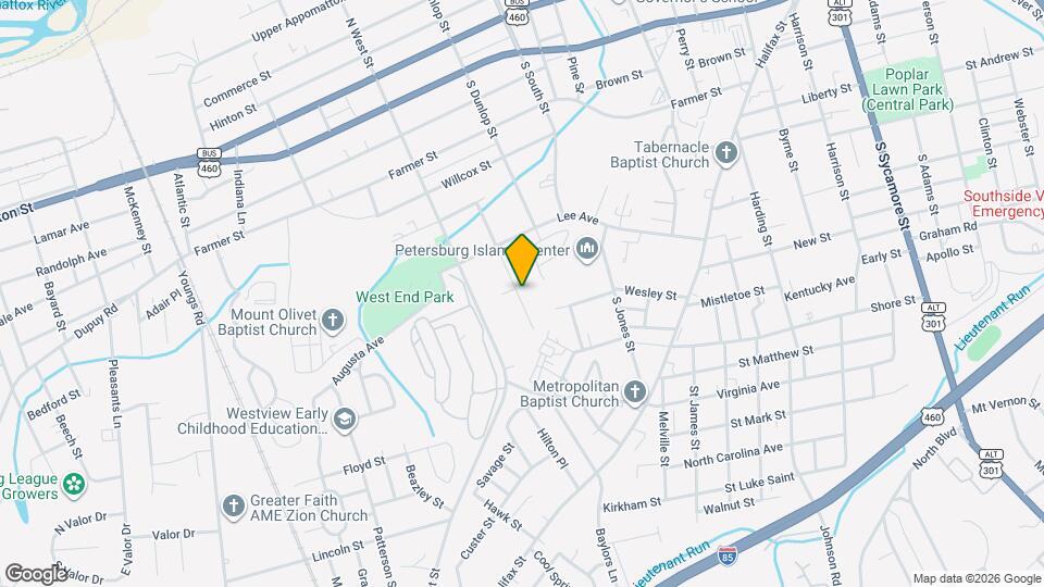 657 Pegram St Map and Location Details