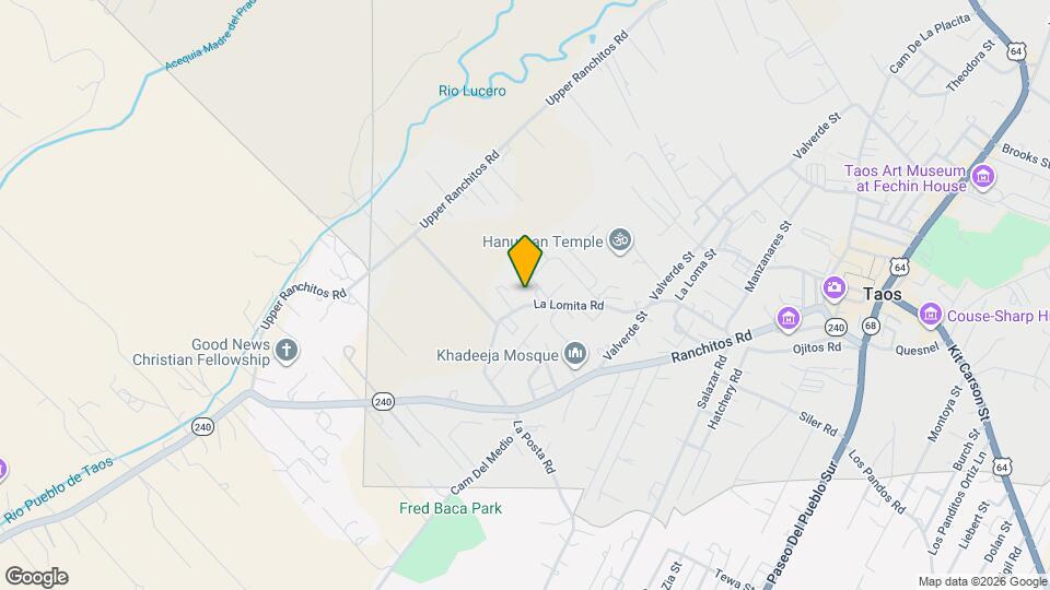 519 La Lomita Rd Map and Location Details