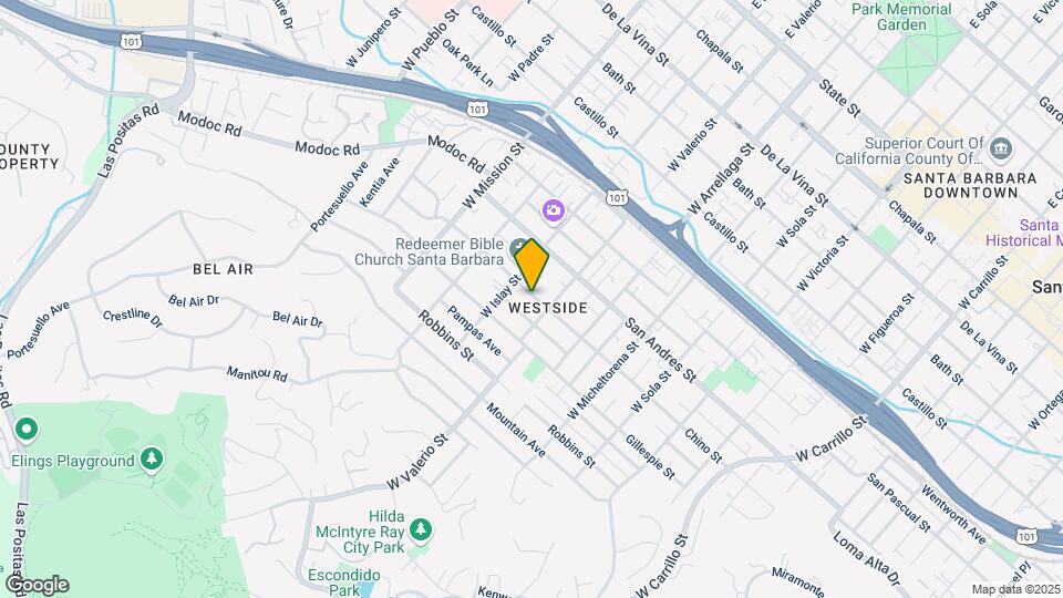 1715 Chino St Map and Location Details