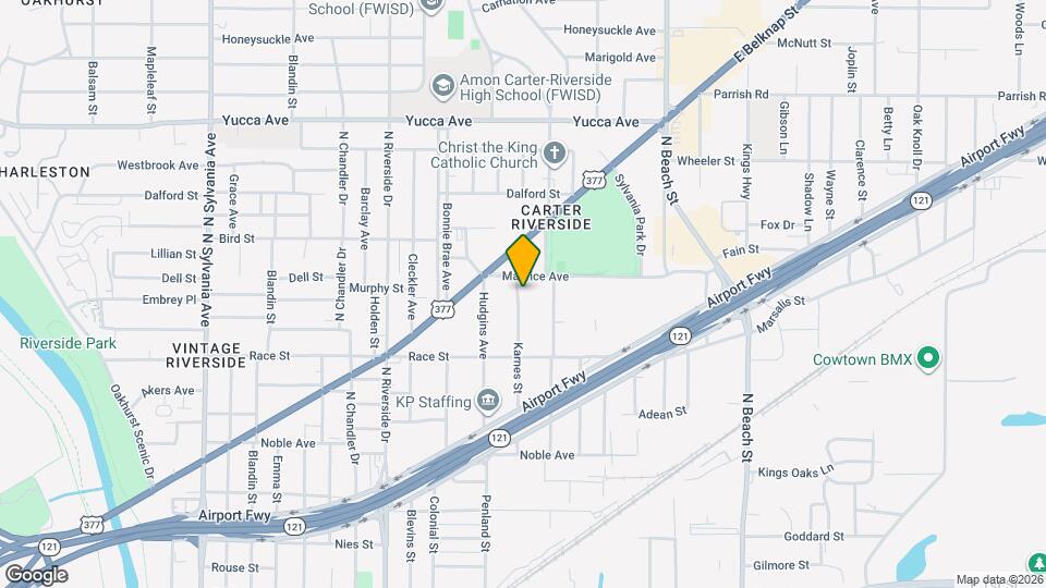 824 Karnes St, Unit A Map and Location Details