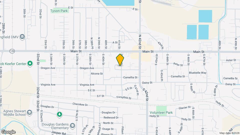 274 S 41st St Map and Location Details