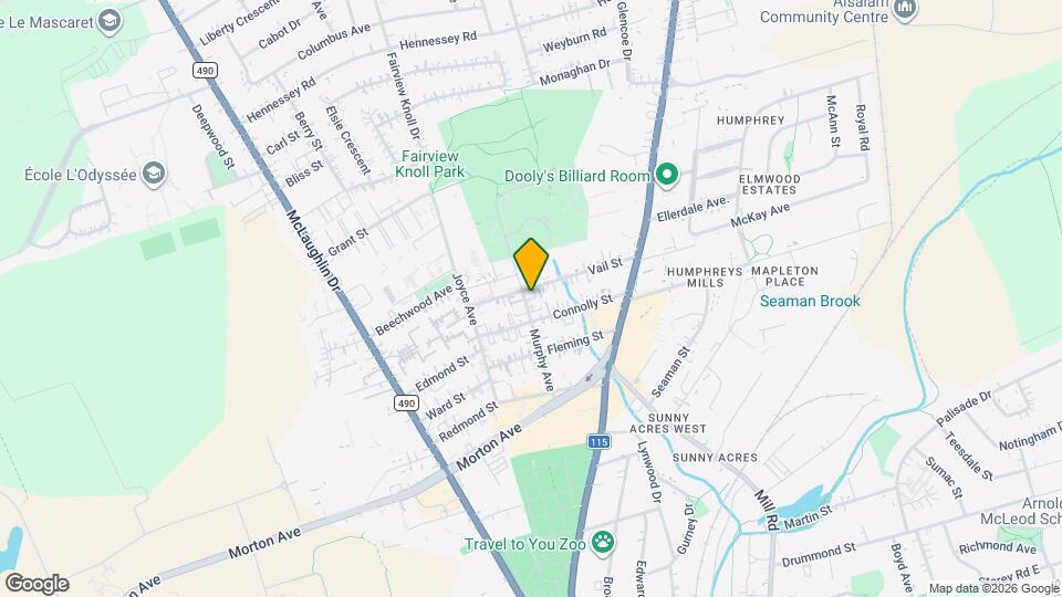 77 Murphy Ave Map and Location Details