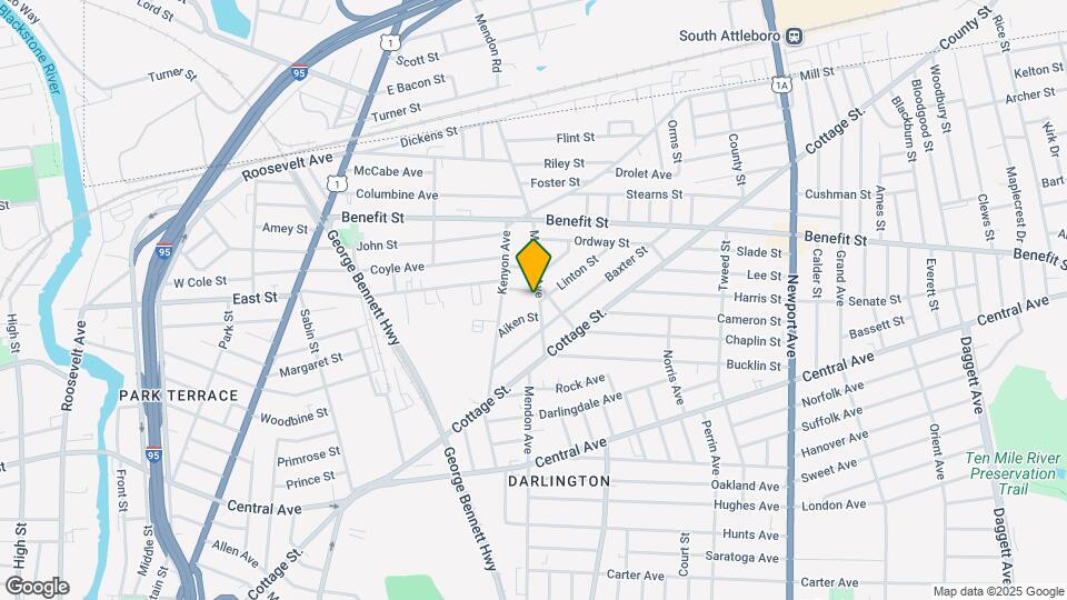 264 Mendon Ave Map and Location Details