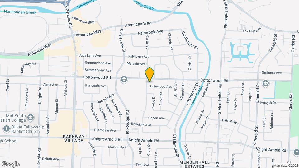 5040 Colewood Ave Map and Location Details