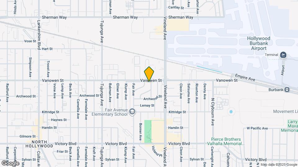 6763 Case Ave Map and Location Details