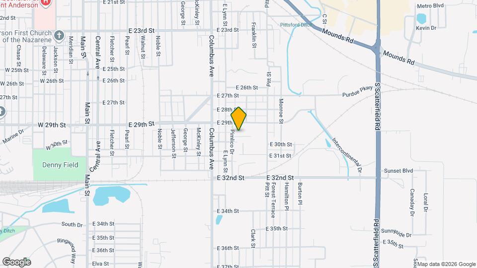 1128 Manor Ct Map and Location Details