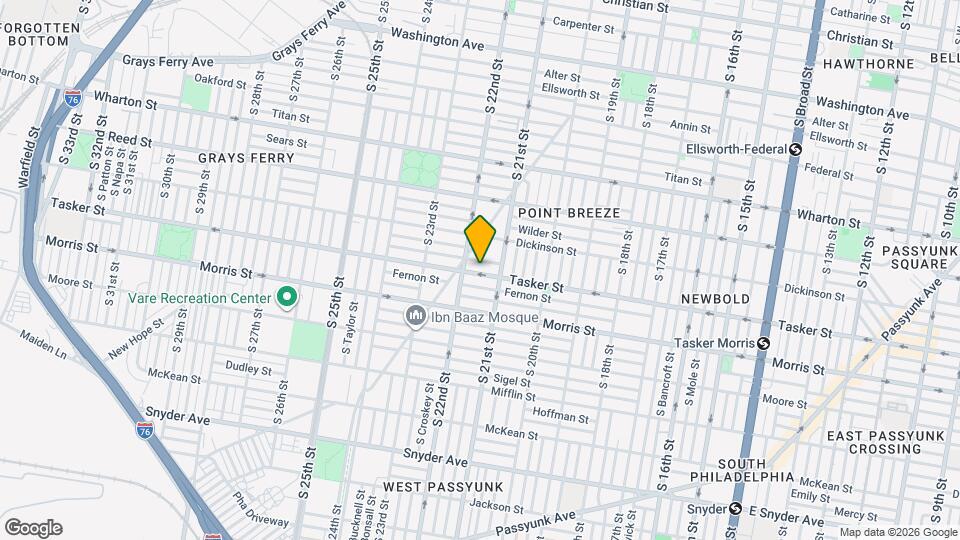 2127 Tasker St Map and Location Details