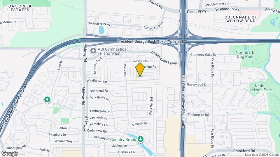 4303 Windward Cir Map and Location Details