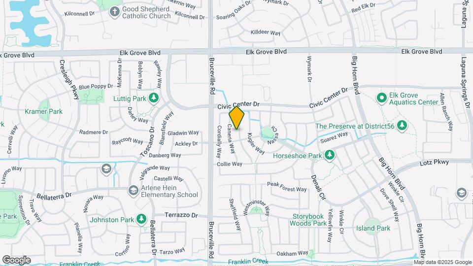 9748 Collie Way Map and Location Details