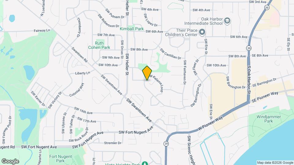 1198 SW Klickitat Terrace Map and Location Details