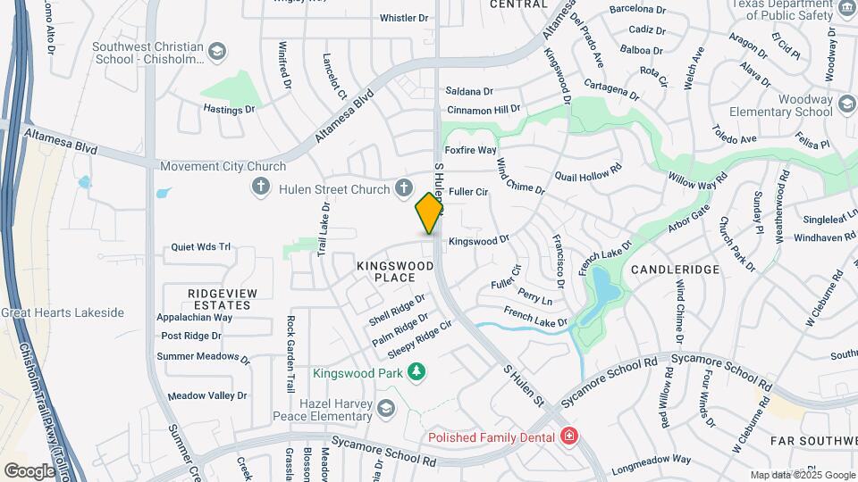 7318 Kingswood Dr Map and Location Details