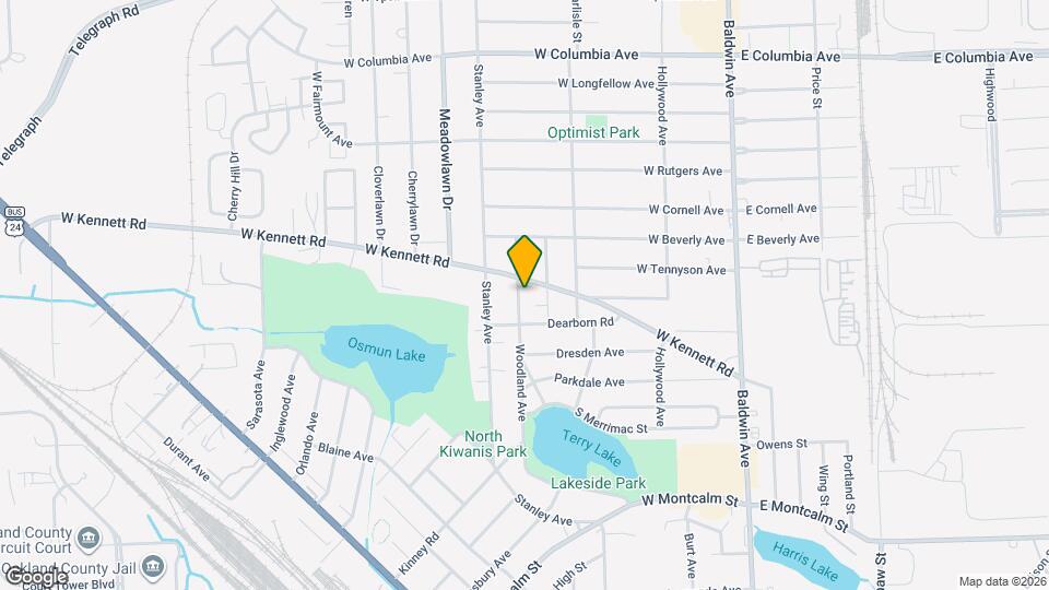 946 Fairview Ave Map and Location Details