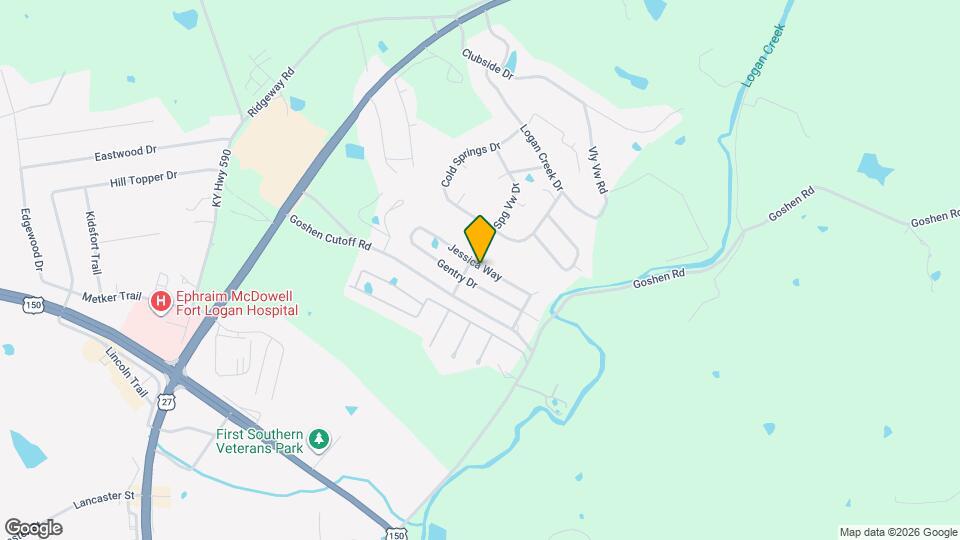 123 Jessica Way, Unit B Map and Location Details