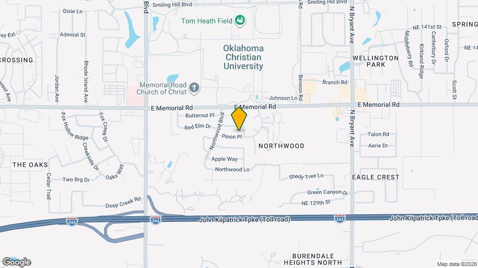 2417 Pinon Pl Map and Location Details