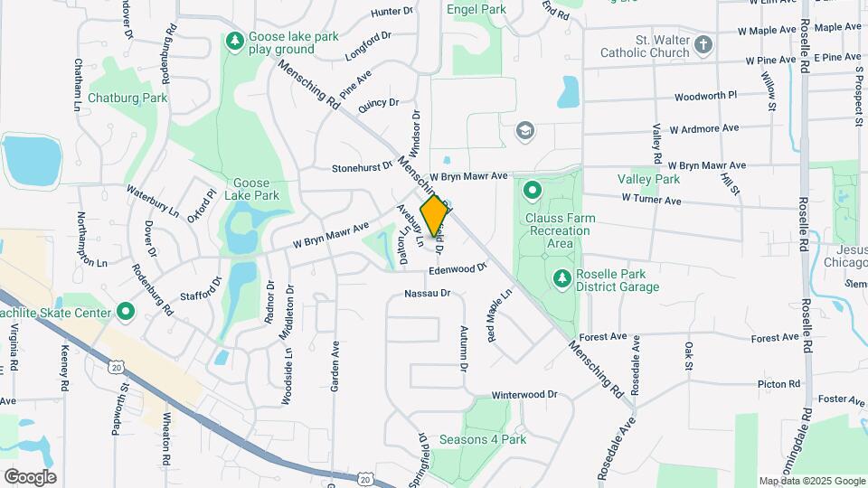 545 Avebury Ln Map and Location Details